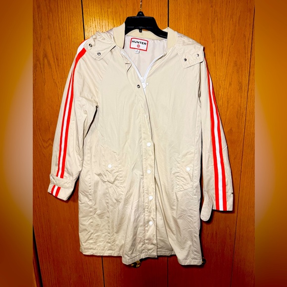 Hunter Women's Rain Jacket - Hooded Size Small - Picture 1 of 15